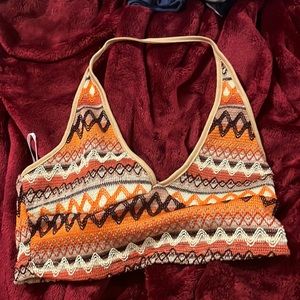 SHEIN halther top